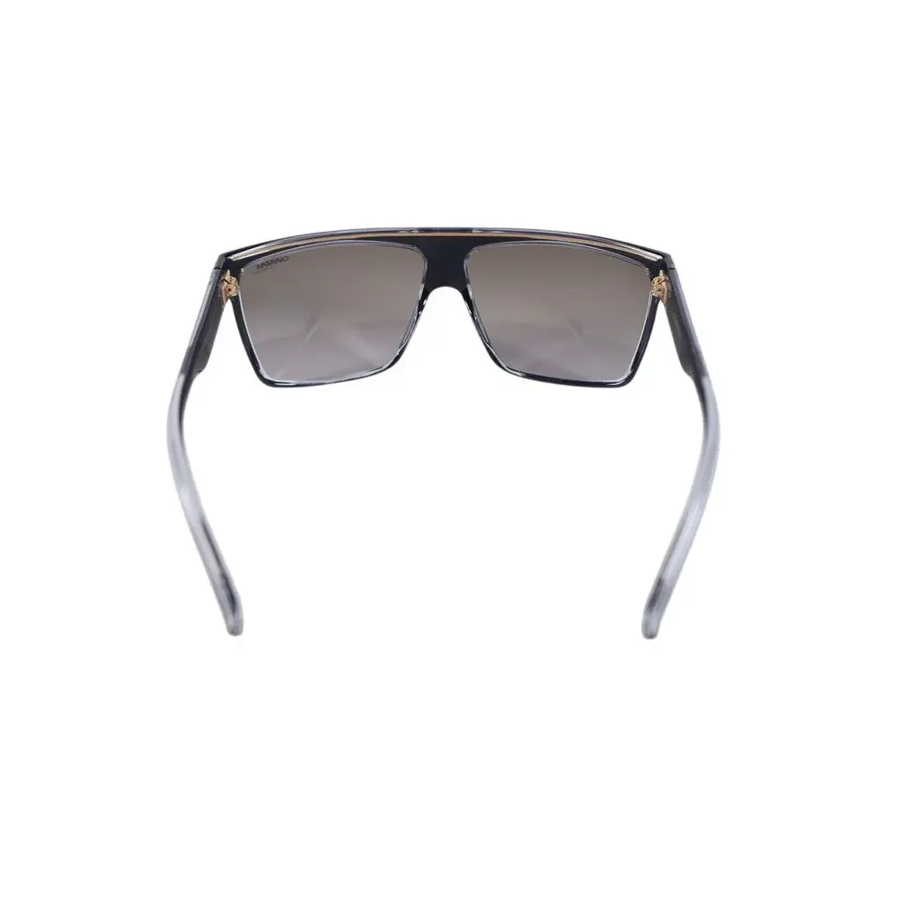Carrera Men's Square Lightweight Sunglasses - Black Gold / Brown Gradient - NWT